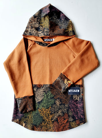 Forest Autumn hooded top