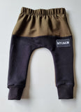 Khaki/ Black Harlem pants